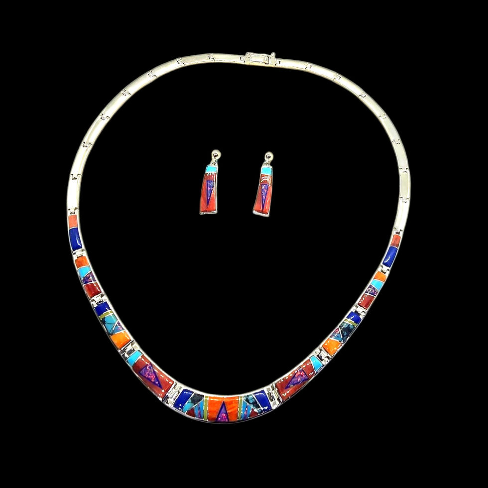 Thumbnail: Navajo Necklace Set, N52