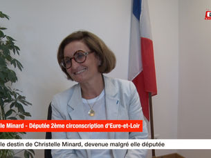 Christelle Minard, agricultrice et maire de Tremblay-les-Villages, est devenue députée d’Eure-et-Loir après la disparition d’Olivier Marleix, dont elle était la suppléante depuis 2012
