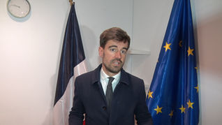 Depuis son QG, premier discours de Ladislas Vergne élu maire de Chartres suite aux élections municipales 2026