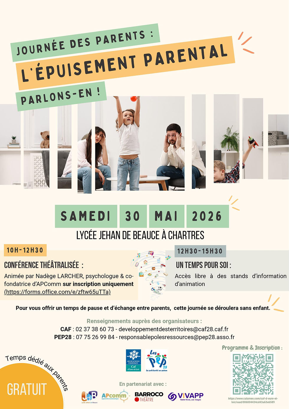 Sortir de l'isolement : la Journée des familles propose des espaces de parole pour partager les réalités, parfois éprouvantes, du quotidien parental.