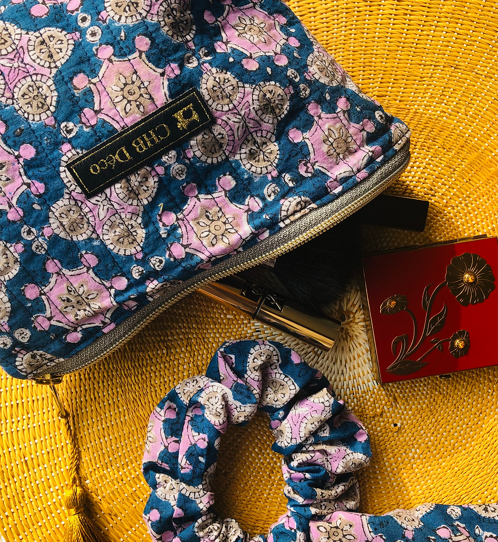 Miniature : Trousse matelassée 