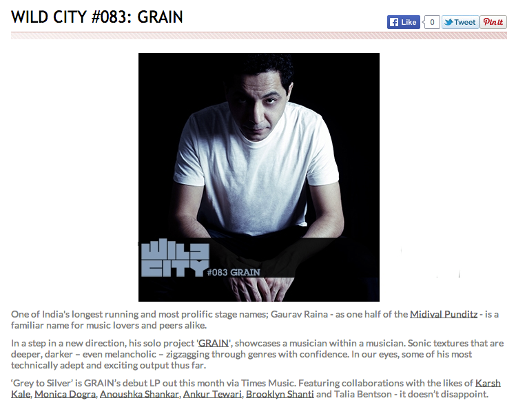 Wild City (Sept. 2014)