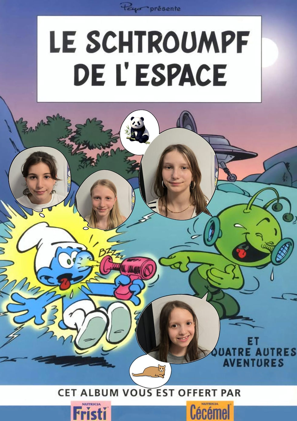 les schtroumpfs de l'espace en 104