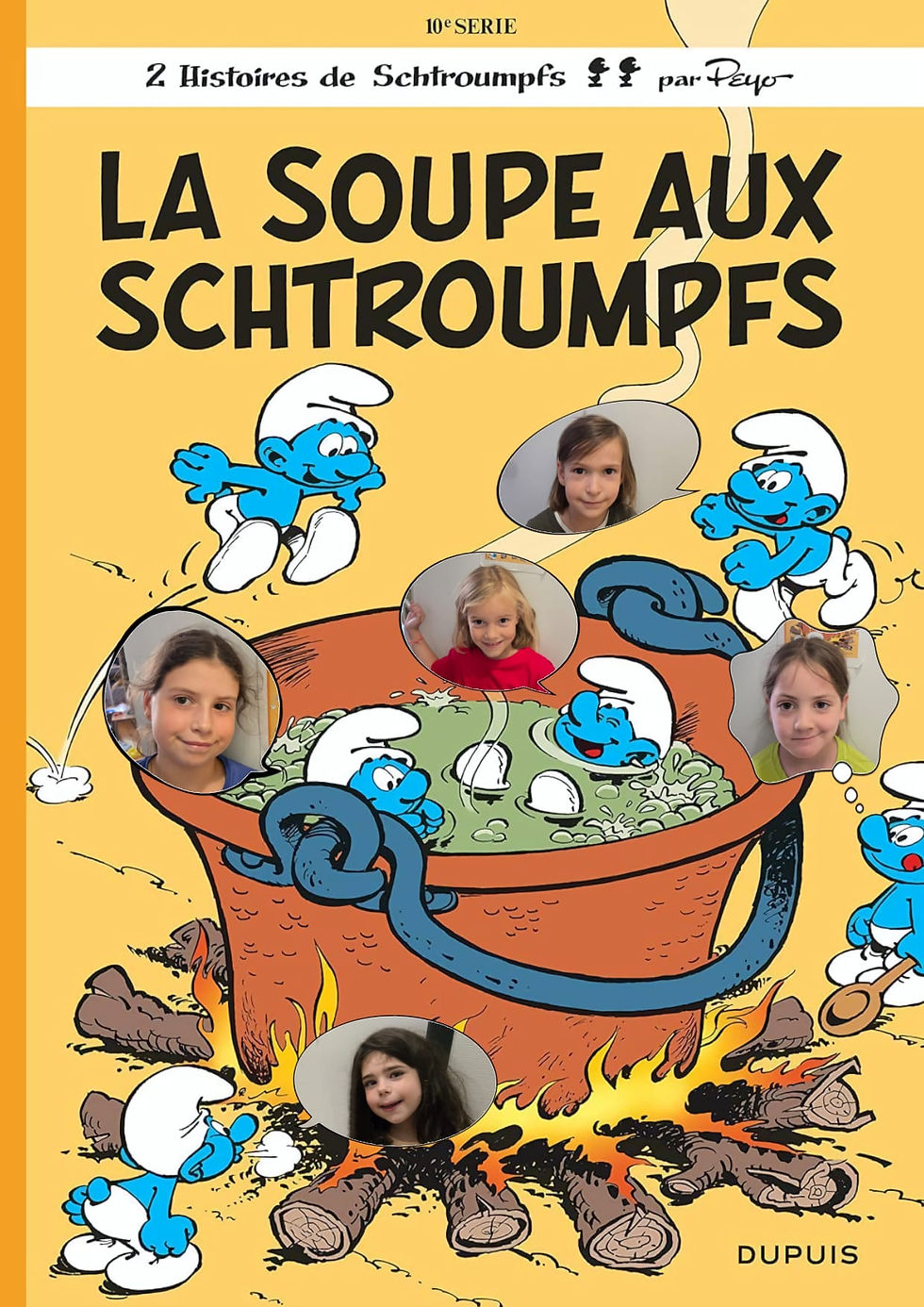 la soupe aux schtroumpfs en 108