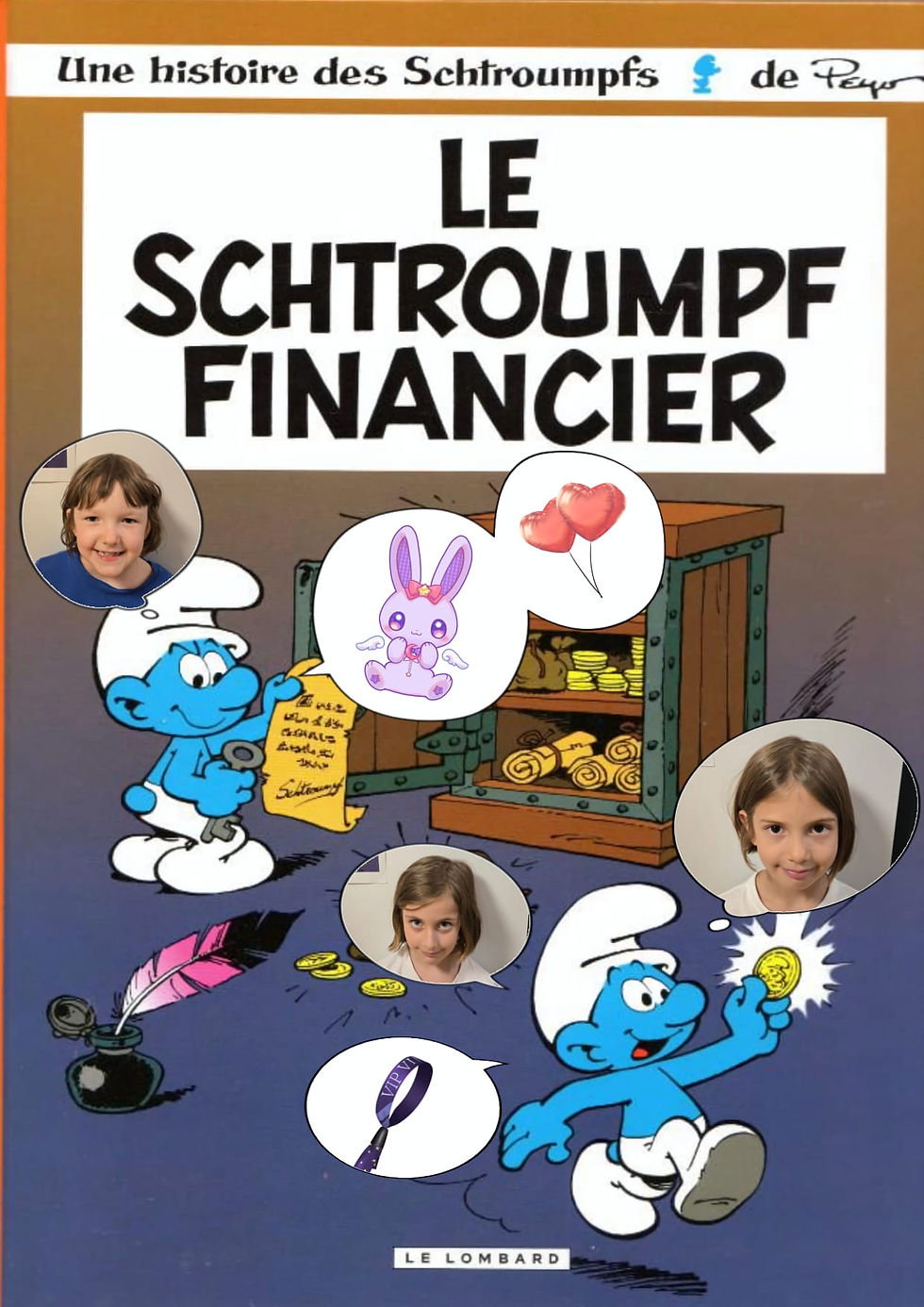 et le schtroumpf financier pour finir le 1er étage avec la chambre 109