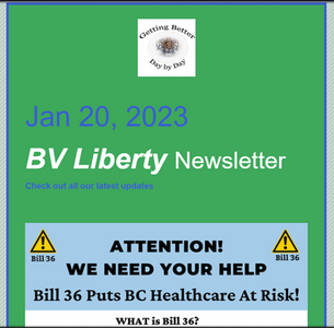 BV Liberty January newsletter !!