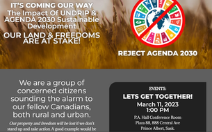 UNDRIP .. 2030, land grab!