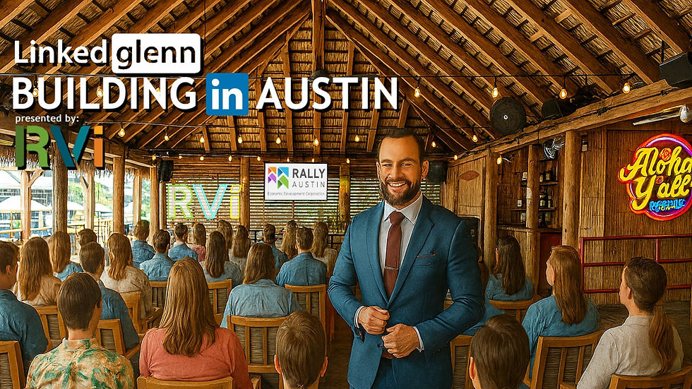 LinkedGlenn Building "IN" Austin presented by RVi Planning + Landscape Architecture