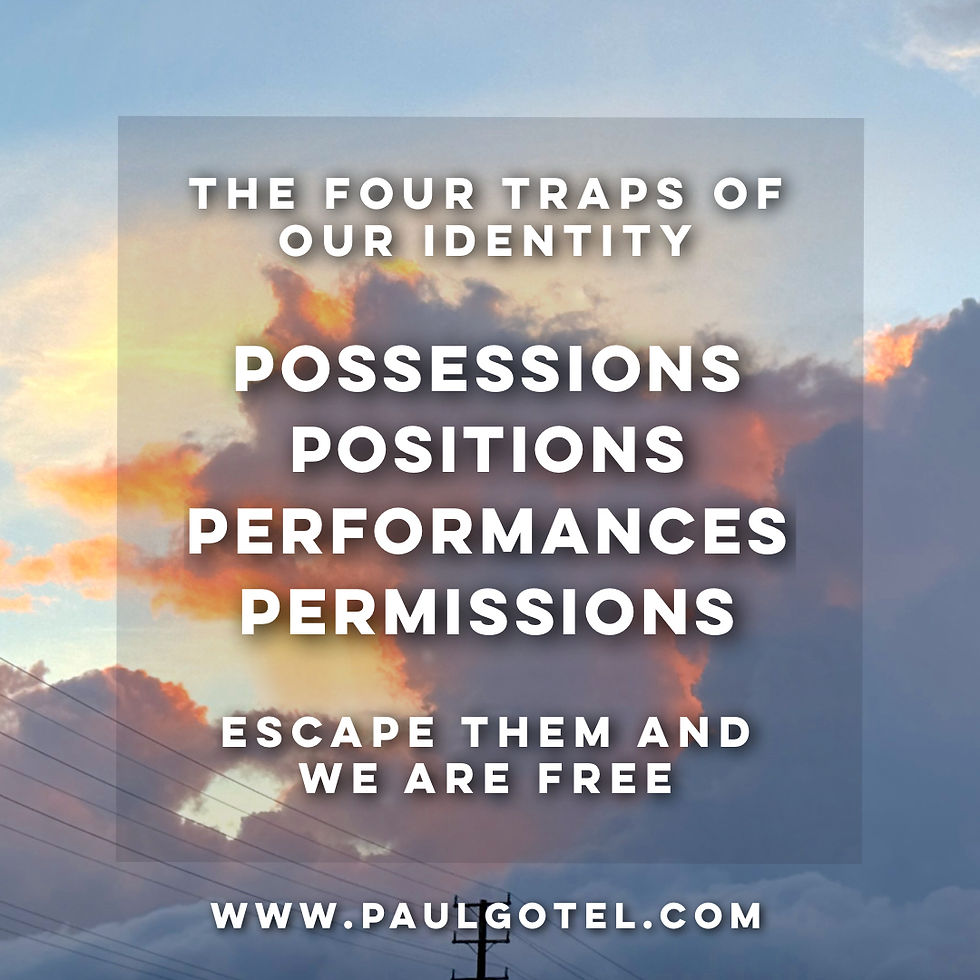 THE FOUR TRAPS OF IDENTITY