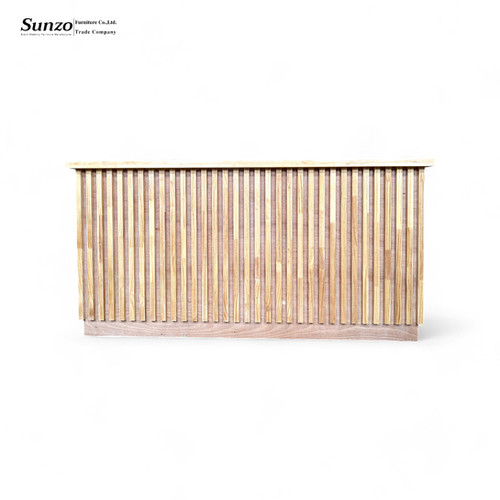 BT028 Natural Color Wooden Bar Counter Table