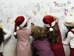 Kids during Christmas and the holidays