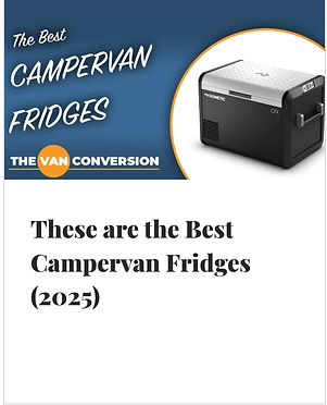 Van fridge blog