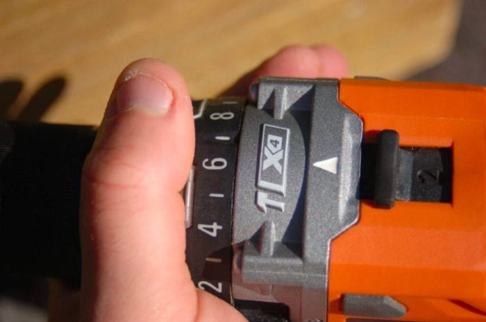 How to change drill torque