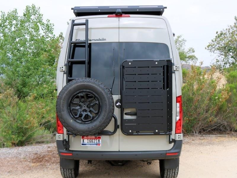 alluminess rear door rack