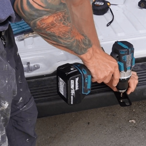 drilling custom bolt hole