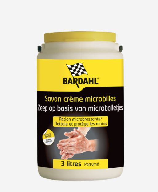 SAVON CREME MICROBILLE PARFUN ORANGE BARDAHL POT DE 3KG