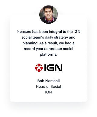IGN Social Media Testimonial