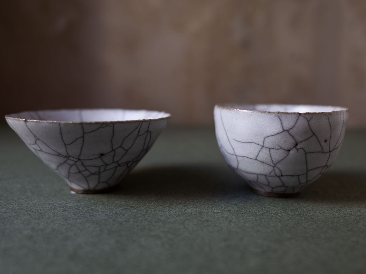 Ceramic Sake Cup by Shiho Takada