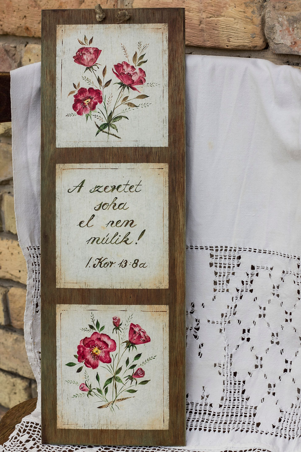 Indexkép: Hármas tábla idézettel