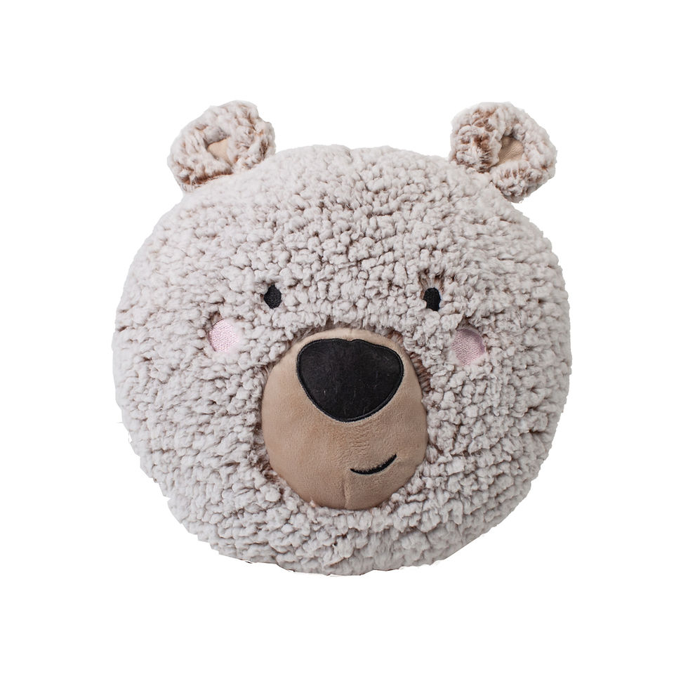 Thumbnail: Serpa borg teddy bear cushion.