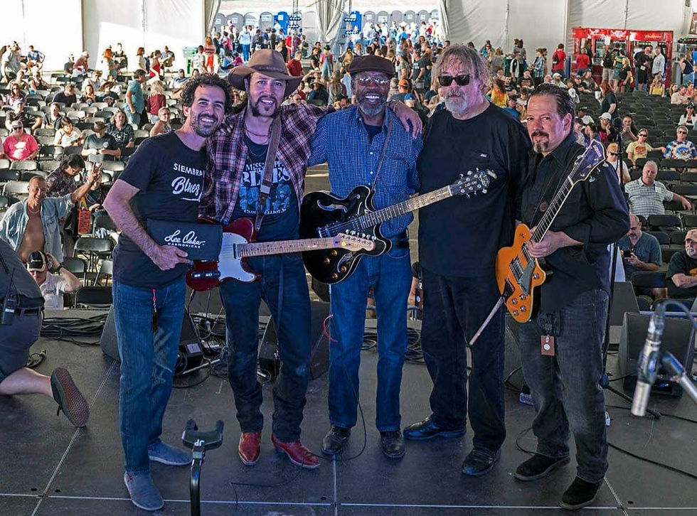 Ruben, Carlos, R.L., Dale, Bobby - 2017 Beale St. Music Festival