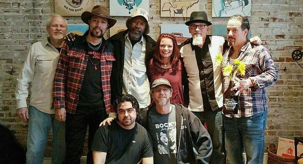 Back: Tony, Carlos, R.L., Stacey, Stefan, Bobby. Front: Julio, Me - Memphis (4/13/2016). Photo: Dawn Likens
