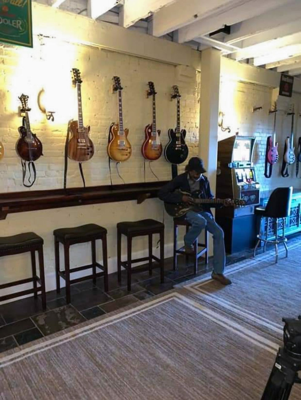 R.L. on the Road Music film "set" (1/26/2019)