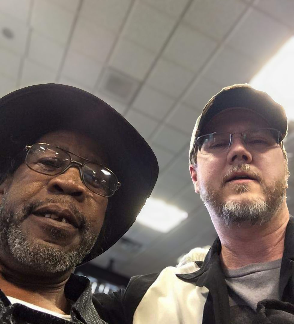 R.L. and me - Memphis airport 4/15/2015