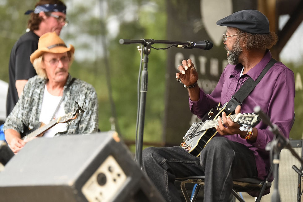 Kenny Brown, R.L. - 2015 North Mississippi Hill Country Picnic. © 2015 Steve W. Likens
