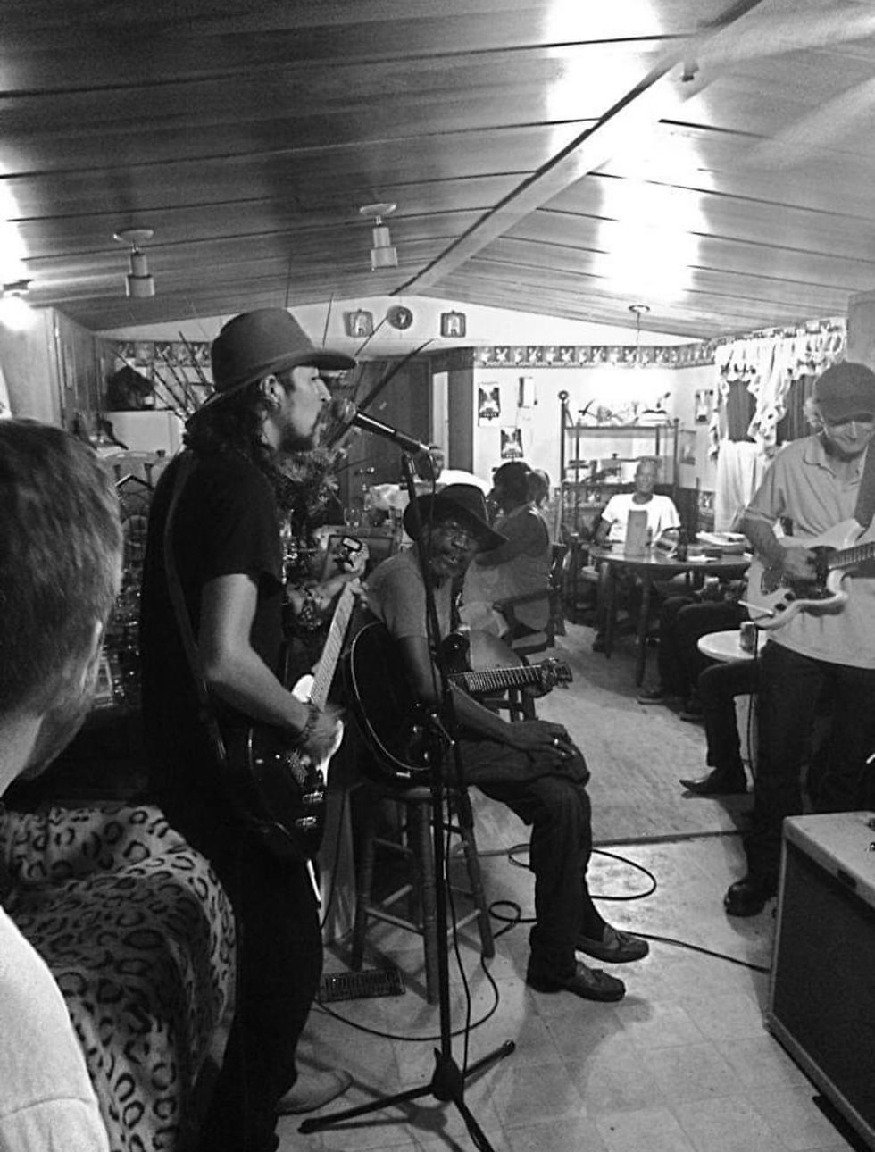 Carlos Elliot, R.L., Dave Groninger - Como 8/7/2014