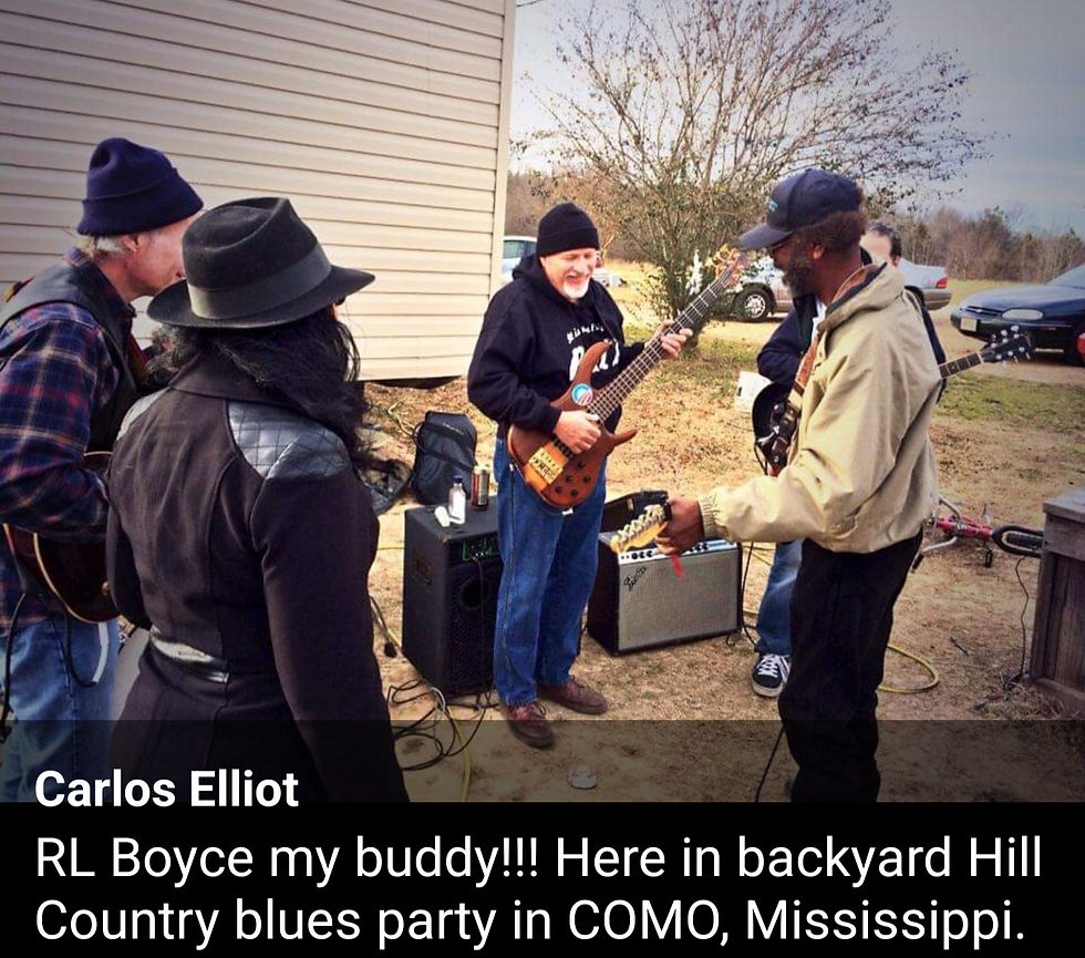 Rosalind, Dave, Tony, R.L., Bobby (behind R.L.) - Como 1/26/201. Photo courtesy of Carlos Elliot.