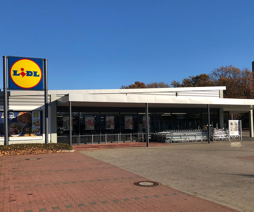 Fontansicht Lidl Herne