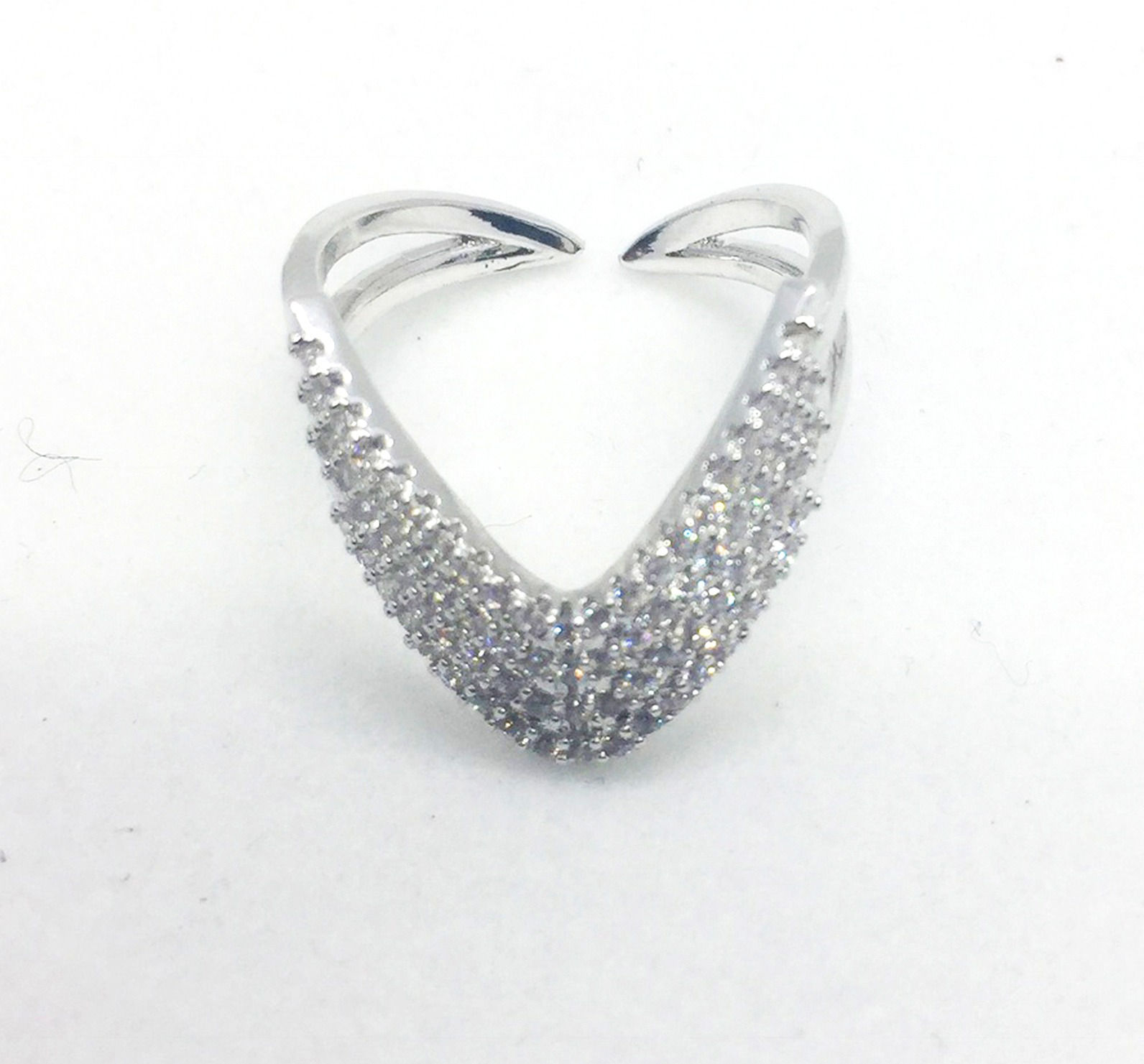 Bague couronne de Cristaux