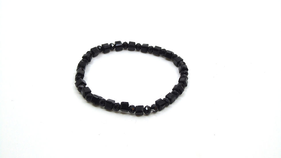 Miniature : Trio de bracelet noir