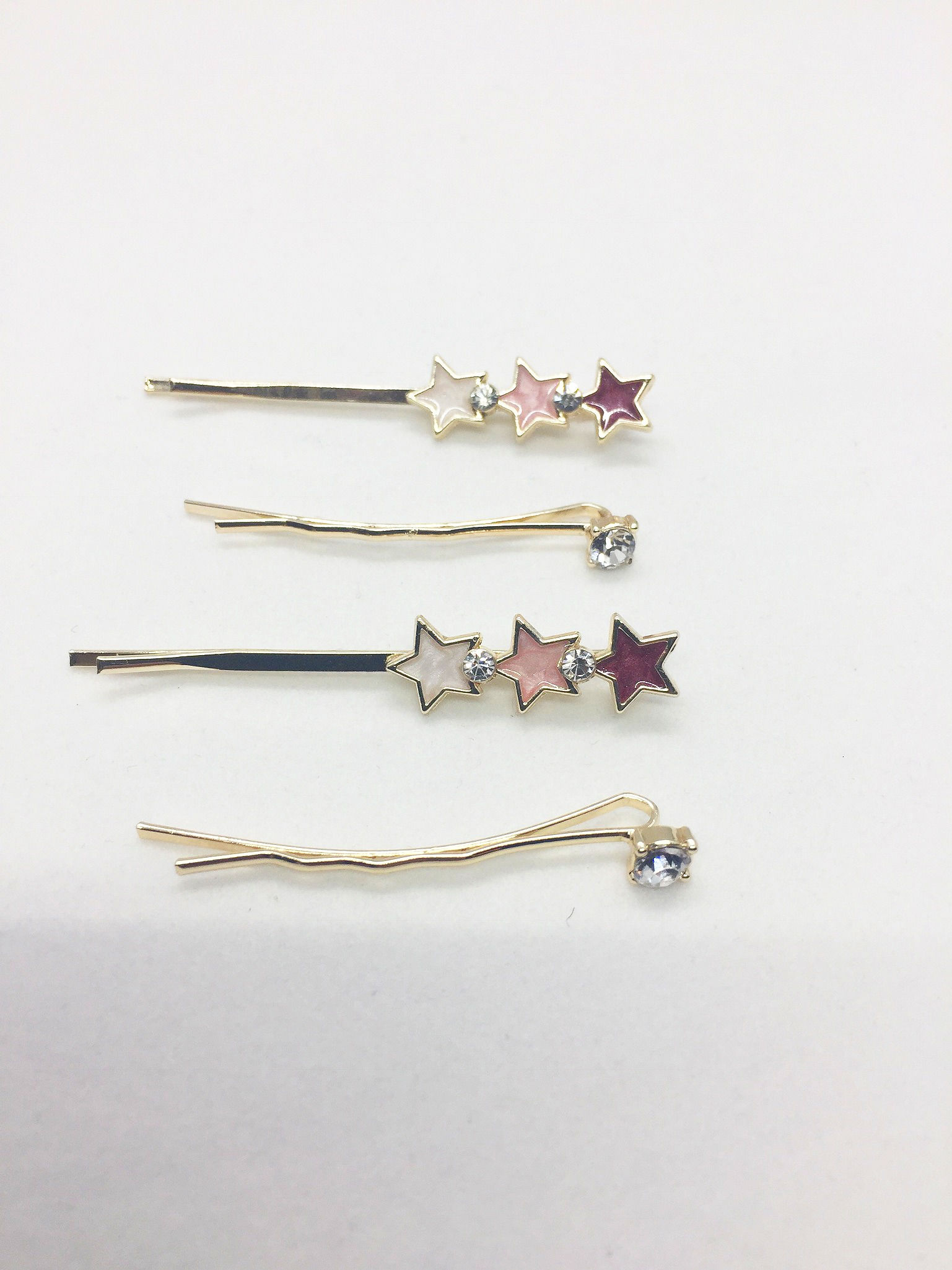 Épingles étoiles et diamants