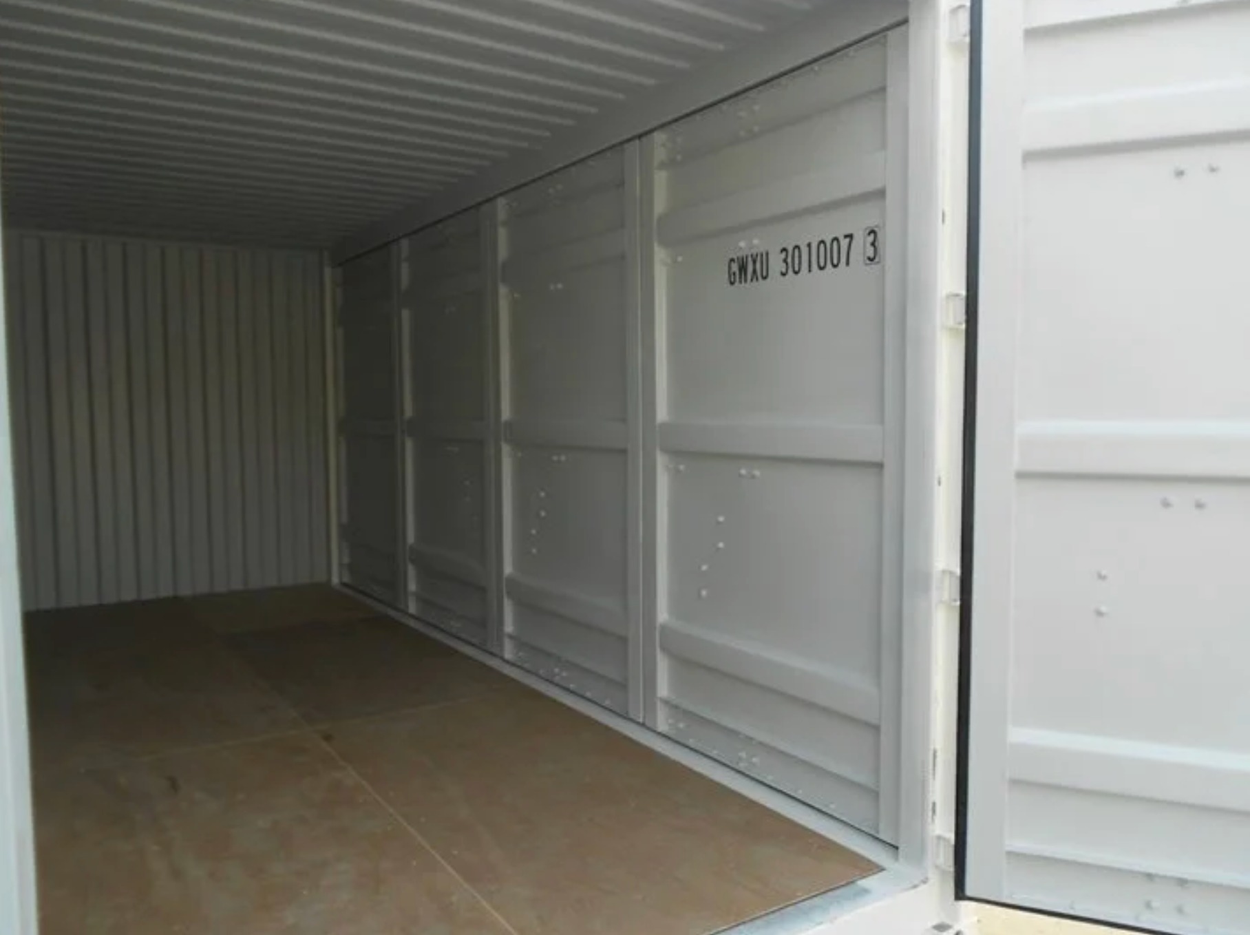 20ft High Cube Open Side Shipping Container for Sale | Extra Tall Side Opening