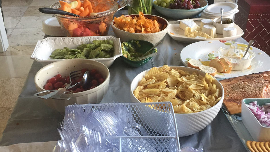 We are still in the event catering business