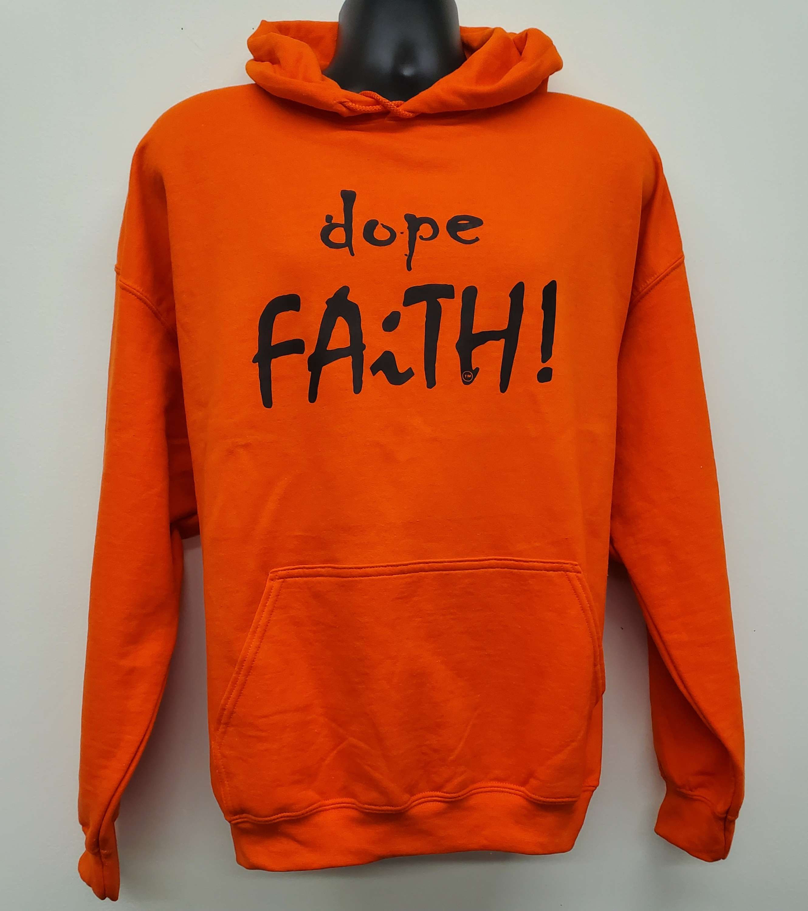dope FAiTH in hoodie in  Orange Crush