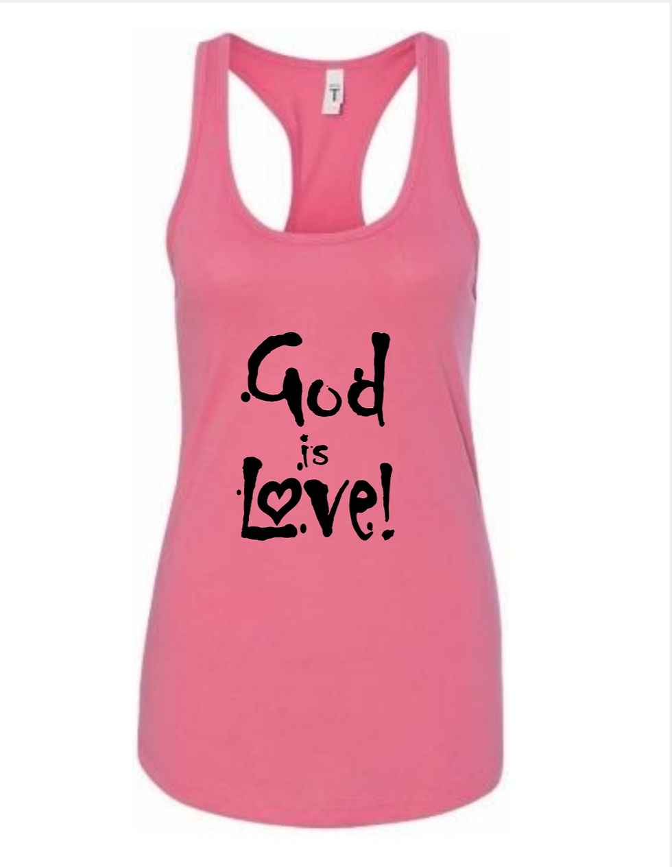 Thumbnail: God is LoVe tank in Gold. She's our Golden Girl!