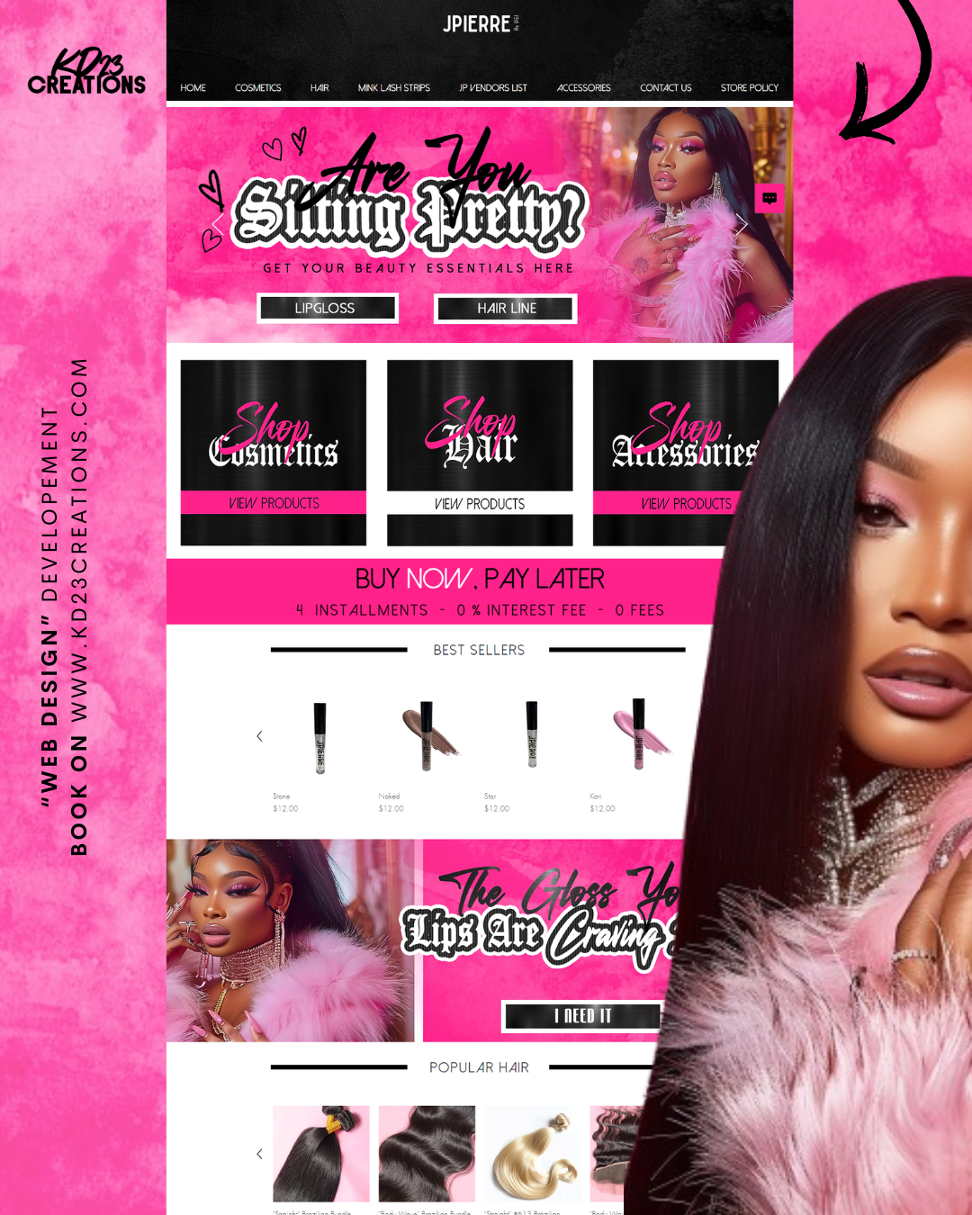 WEB DESIGN DEVELOPMENT (WIX)