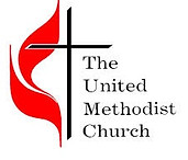 Cross and flame of the Holy Spirt, the symbol of the United Methodist Church