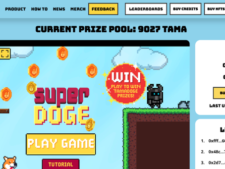 Tamadoge Launches Super Doge – Its First Play-to-Earn Arcade Game