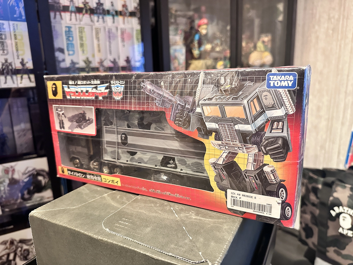 BAPE 變形金剛 柯柏文 黒迷彩柄