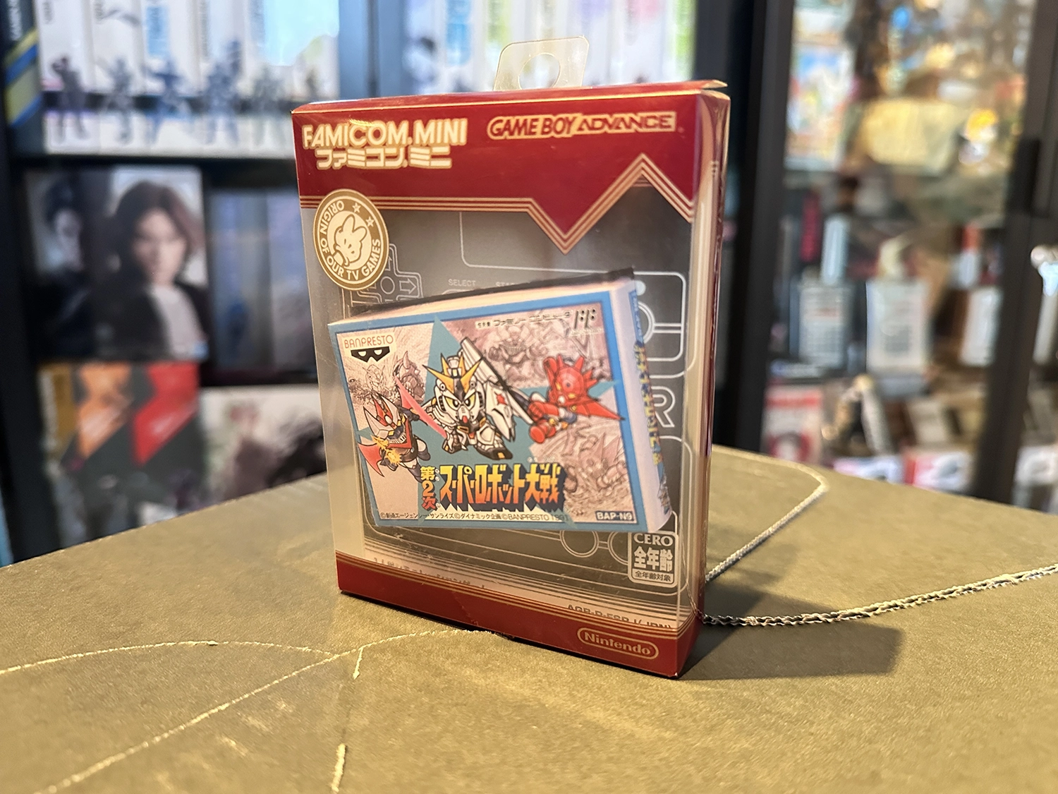 GBA FAMICOM MINI 第2次超級機械人大戰 (非壳品)