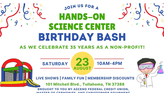 Hands-On Science Center to Hold Anniversary Celebration