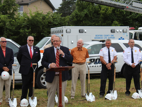 Bedford County Breaks Ground on New 911 Communications Center