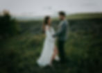 calgary-maternity-photography-coulpe-outside-in-field-with-sunset