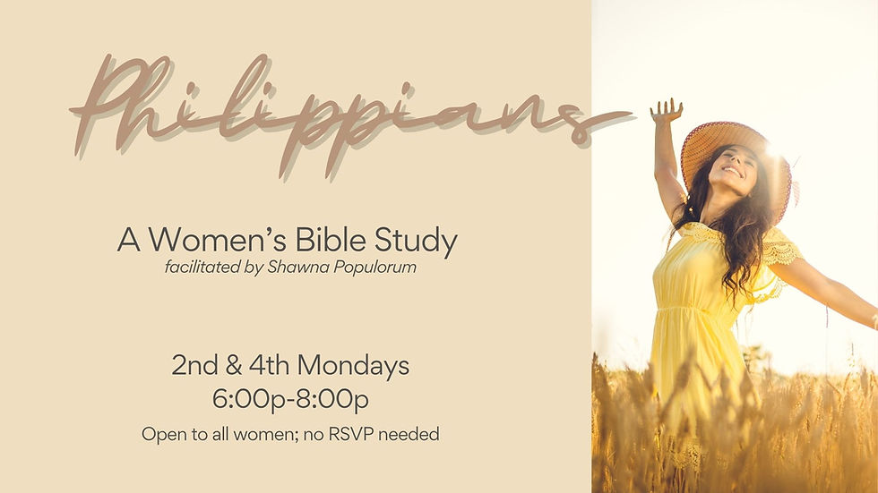 Women's Bible Study - Philippians