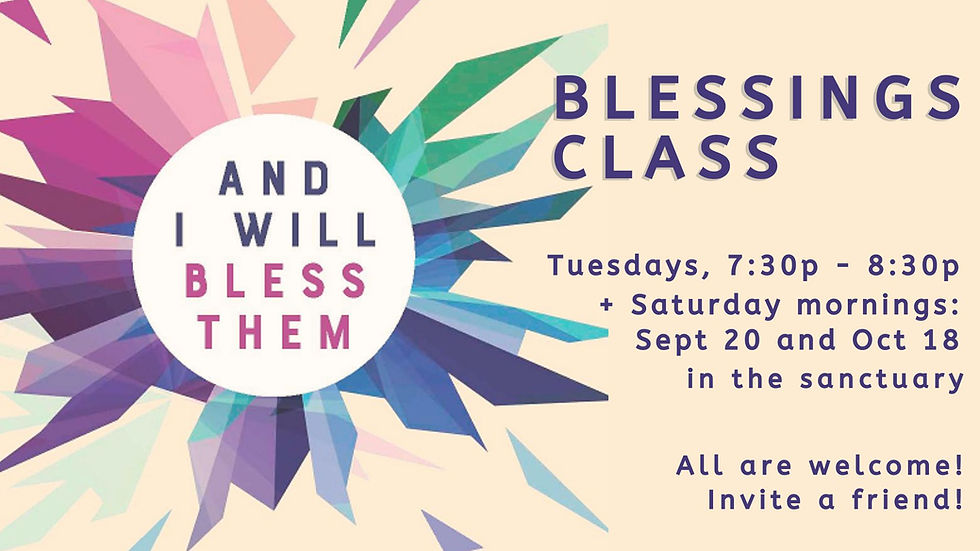 The Blessings Class