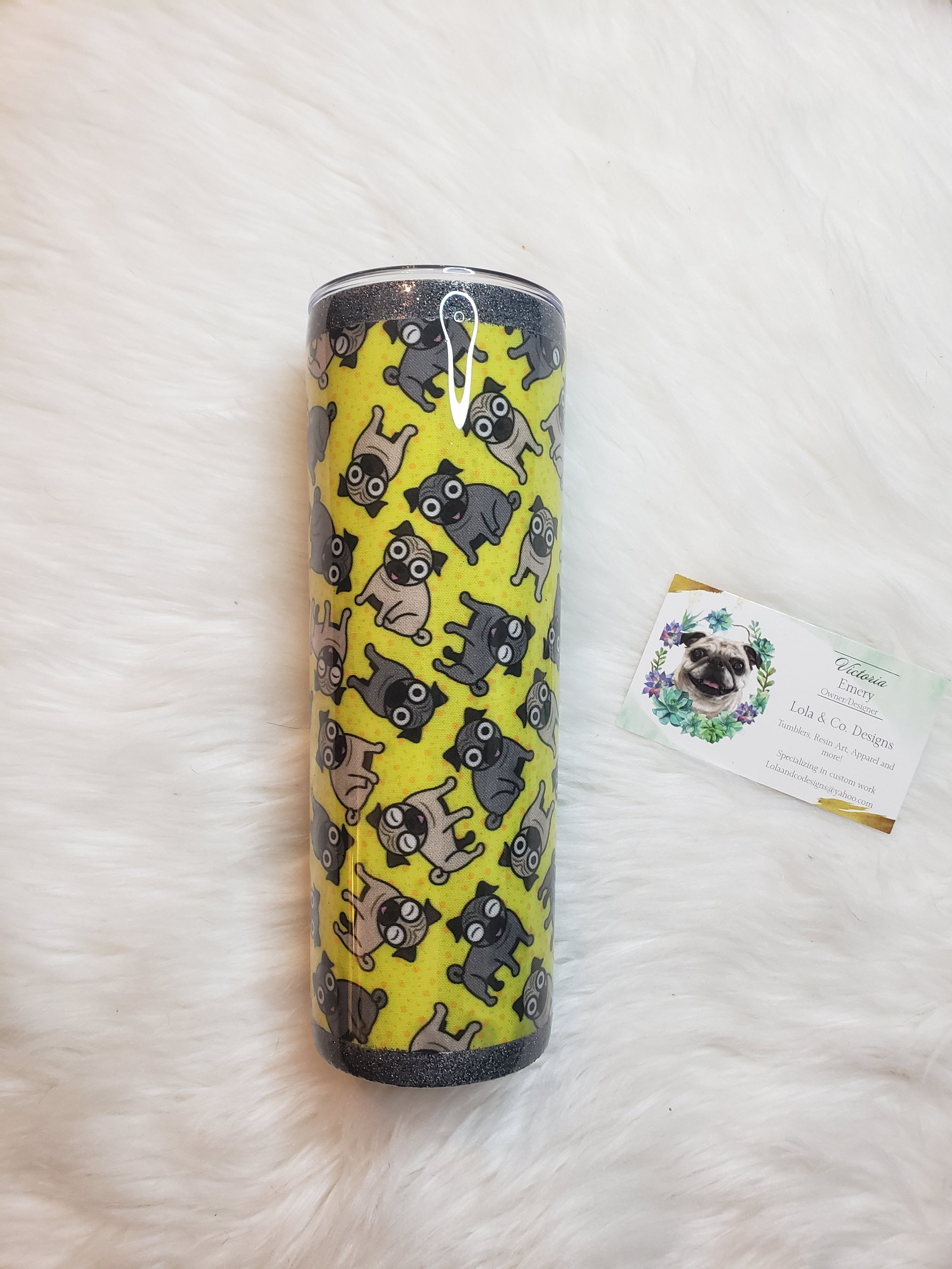 Pugs of Plenty -Yellow